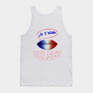 JE TAIME FRENCH KISS DELSEY Tank Top